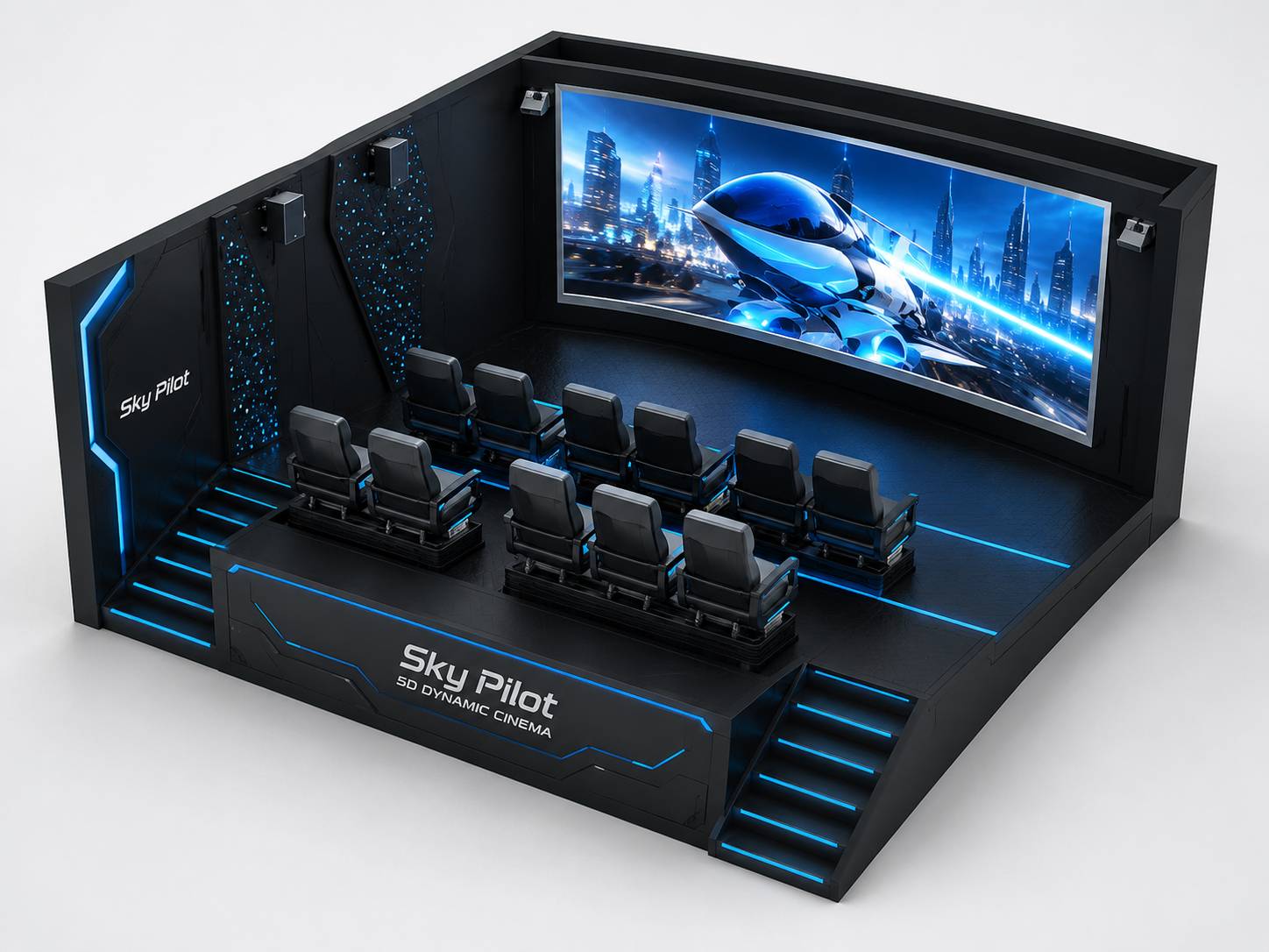 SkyPilotVR 5D Dynamic Cinema room concept