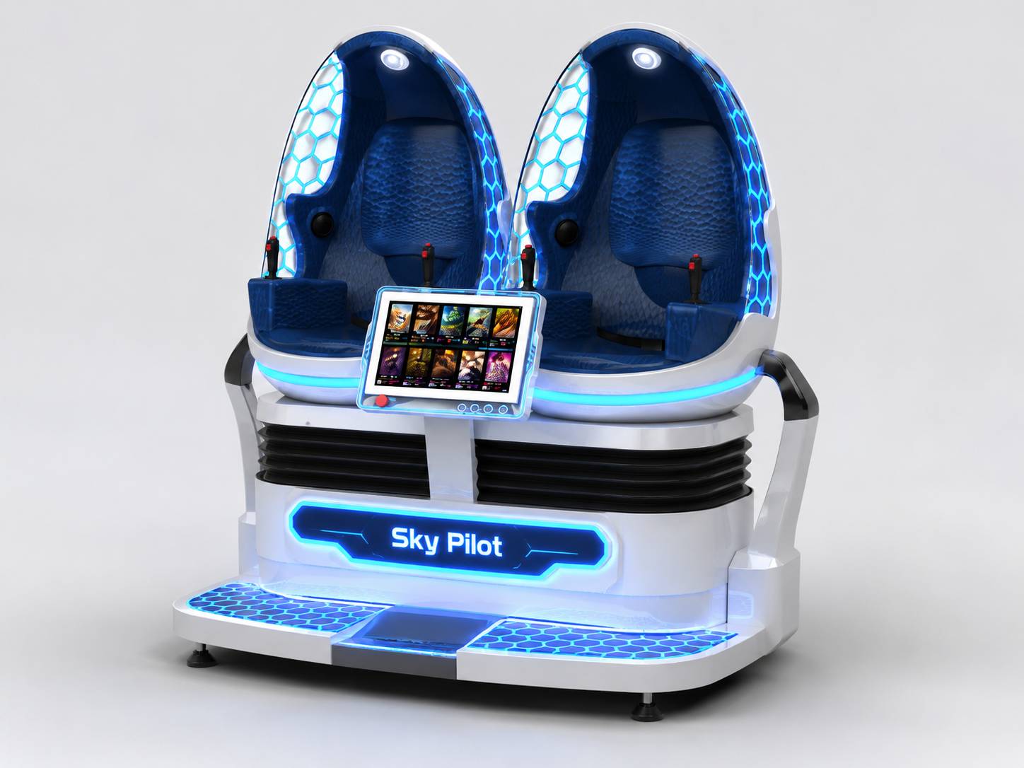 SkyPilotVR dual-seat VR capsule attraction