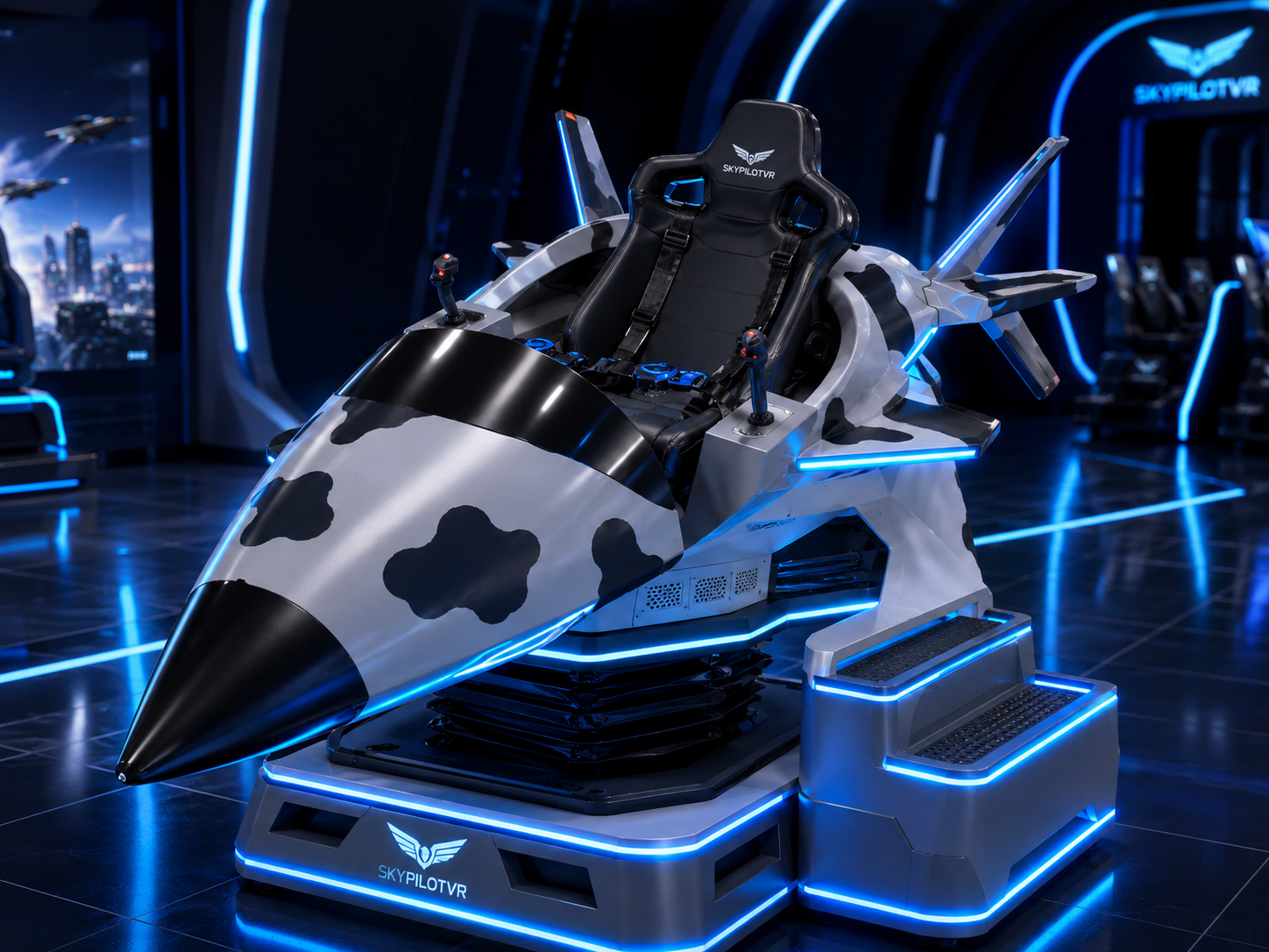 SkyPilotVR Fighter Aircraft S2 Pro simulator